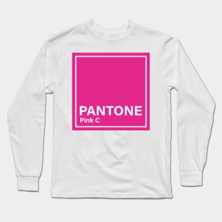 PANTONE Pink C Long Sleeve T-Shirt